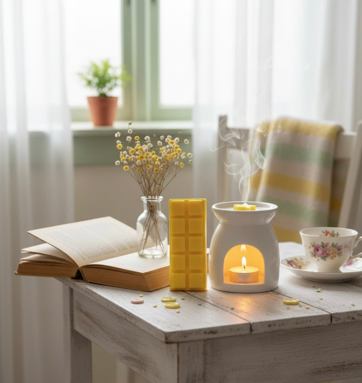 Dark Amber and Ginger Lily - Wax Melt Bar