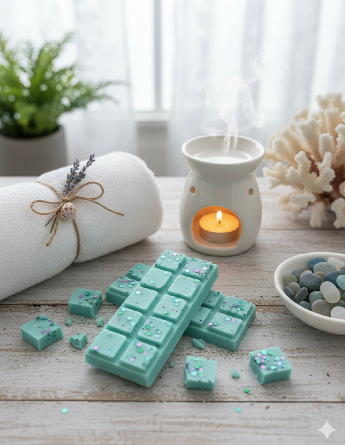 Aqua Minerals and Sea Kelp - Wax Melt Bar