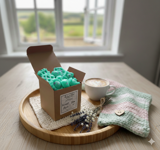 Aqua Minerals and Sea Kelp - Wax Melt  "Waxident" Shapes